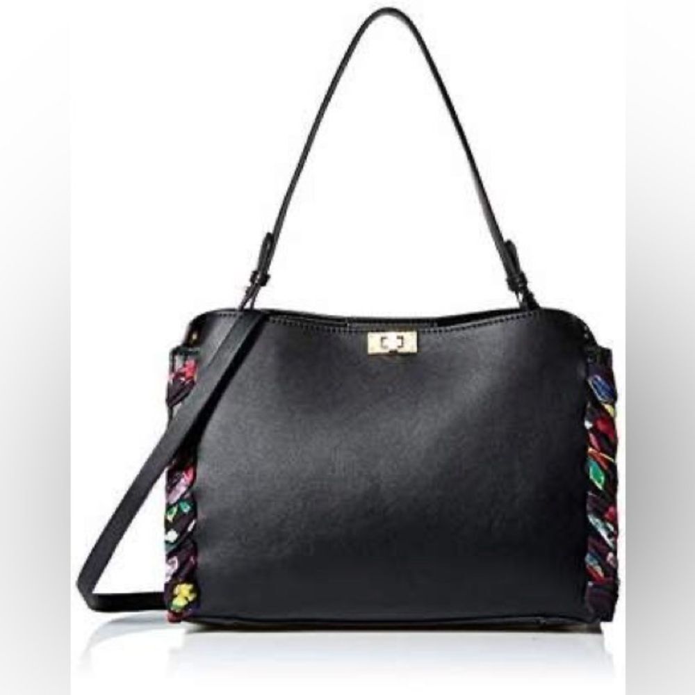 Betsey Johnson Wrapped Up In You Satchel E4*